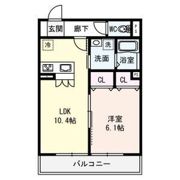アルカディア舟木町の間取り画像