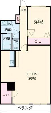 重信マンションの間取り画像
