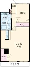重信マンションの間取り画像