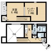 グラシアス学研都市の間取り画像
