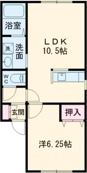 MS HIRO（マンションヒロ）の間取り画像