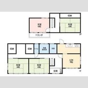 舘山寺貸家の間取り画像