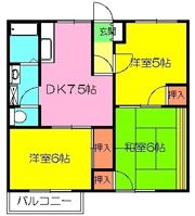 APA KIT A棟の間取り画像