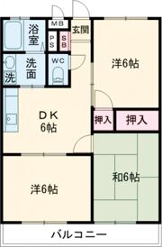 パレス・コヨーの間取り画像