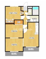 第6メゾン麗の間取り画像