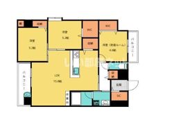 ロイヤルヒルズ金池の間取り画像