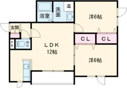 SEVEN SAKAEMACHIの間取り画像
