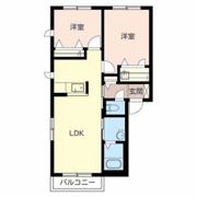 シャーメゾン楽音寺Kの間取り画像