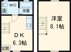 ikka豆津 A棟の間取り画像