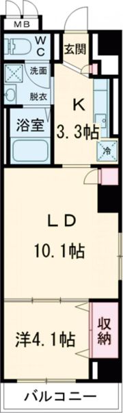 カーサ ステラの間取り画像
