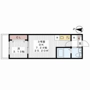 フィオーレ勝田台の間取り画像