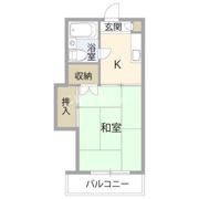 コーポいたいの間取り画像