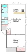 はろえの間取り画像