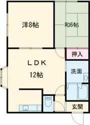 パッション富岡の間取り画像
