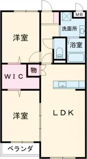 セントラーザ上津の間取り画像