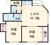 ソニック富岡の間取り画像