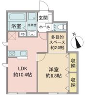 フローレンティアⅡの間取り画像
