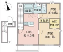 フローレンティアⅡの間取り画像