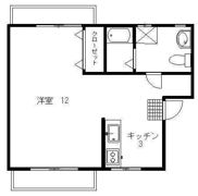 津村マンションの間取り画像