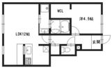 MISTRAL恵美酒の間取り画像