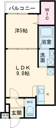 フジパレス出屋敷南Ⅱ番館の間取り画像