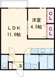 GRANDTIC PLACE ARIFUKUⅠの間取り画像