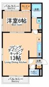 ドミール壱番館の間取り画像