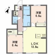 シャーメゾン秦山Ⅱの間取り画像