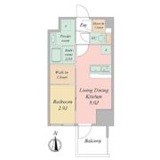 セレニテ東梅田アリエの間取り画像