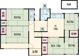 桑名市 戸建ての間取り画像