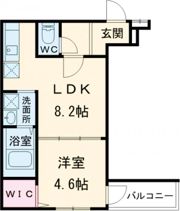 フジパレス出屋敷南Ⅱ番館の間取り画像