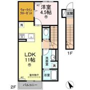 G－room A棟の間取り画像