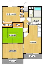 第6メゾン麗の間取り画像