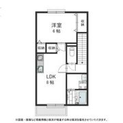 ソレジオ武村Ⅴ Sの間取り画像