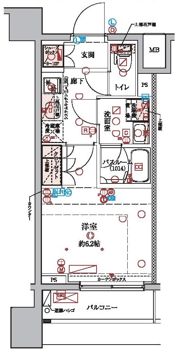 ラクラス横浜の間取り画像