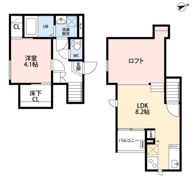 CB西久留米ラヴィドゥースの間取り画像