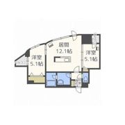 Partire創成イースト(パルティーレ創成イースト)の間取り画像