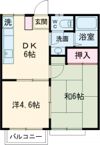 エステートピアオクムラの間取り画像