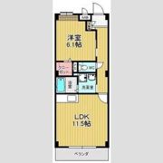 プランドール尾崎山の間取り画像