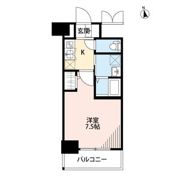 パルティール新栄 ・505号室の間取り画像