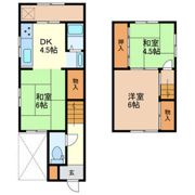 若鶴町戸建の間取り画像