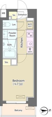 神明公園ハイツ・文京の間取り画像