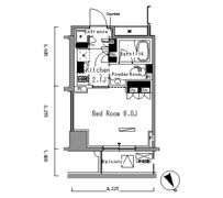 パークアクシス新板橋ウエストの間取り画像
