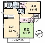 シャーメゾン・レーヴ叶 C棟の間取り画像