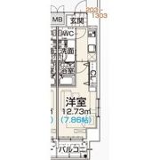 ザ・ラウンジ大須※初回保証料無料&火災保険1年分無料キャンペーンの間取り画像