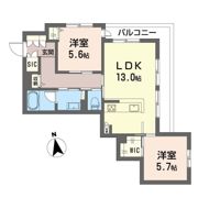 グランファミーユ登戸の間取り画像