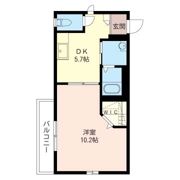 アルビレオ五十嵐の間取り画像