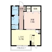 キャトルセゾン Dの間取り画像