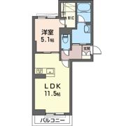 シャーメゾン カーネHの間取り画像