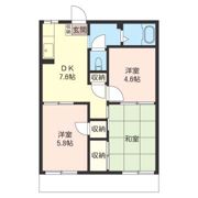 はなぶさハイツの間取り画像
